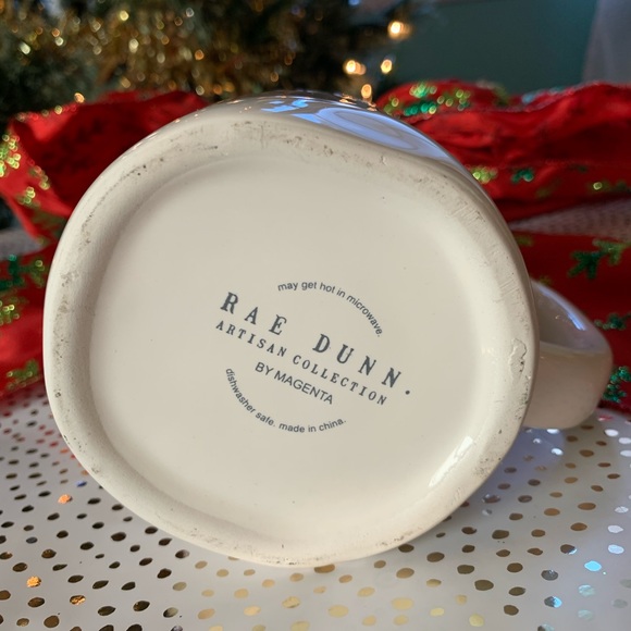 Rae Dunn Red print Merry Mug - Picture 4 of 4